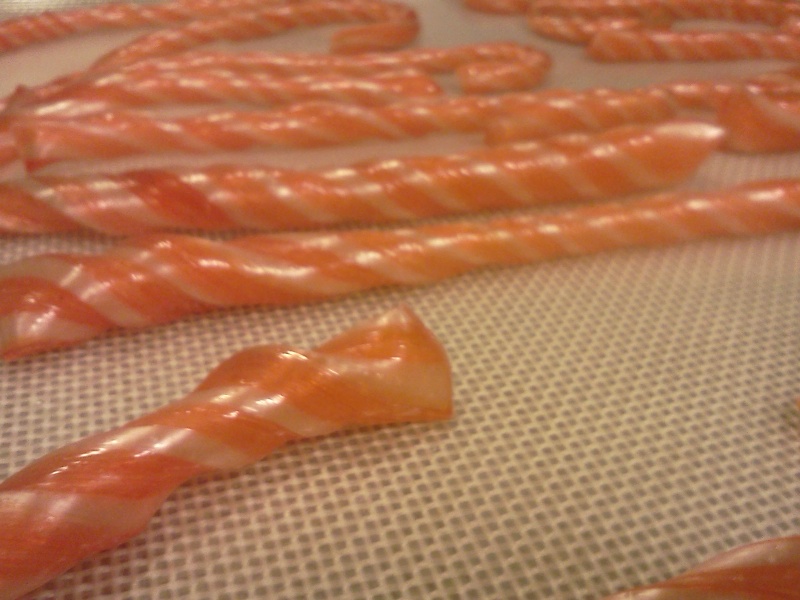 Tart Orange Candycanes
