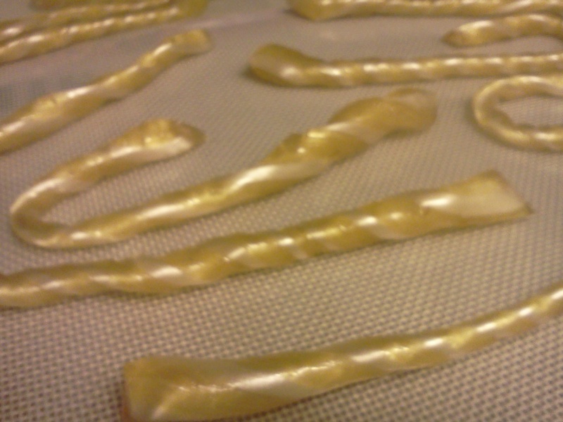 Banana Bread Candycanes