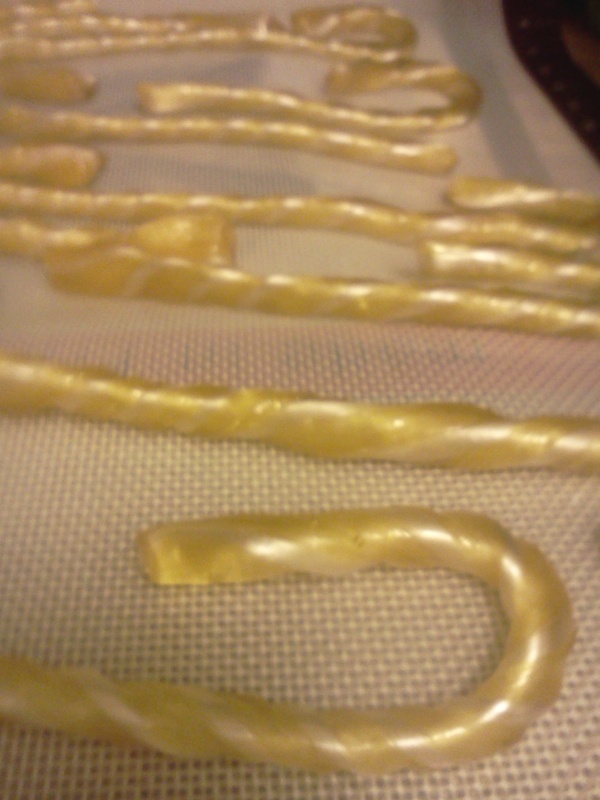 Banana Bread Candycanes