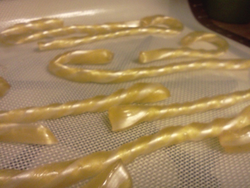 Banana Bread Candycanes