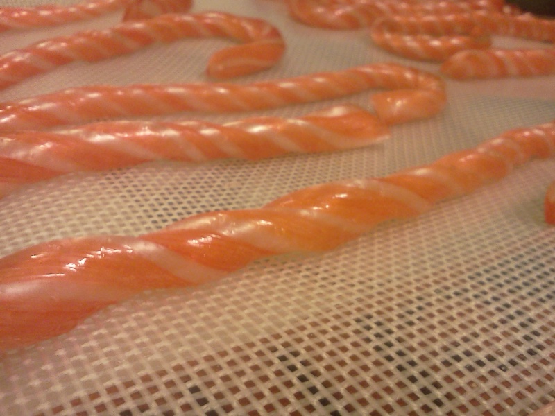 Tart Orange Candycanes
