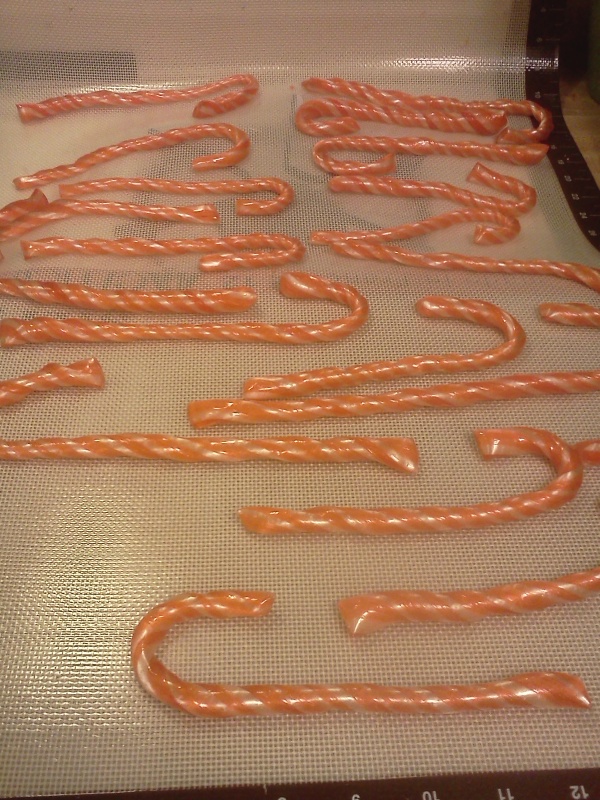 Tart Orange Candycanes