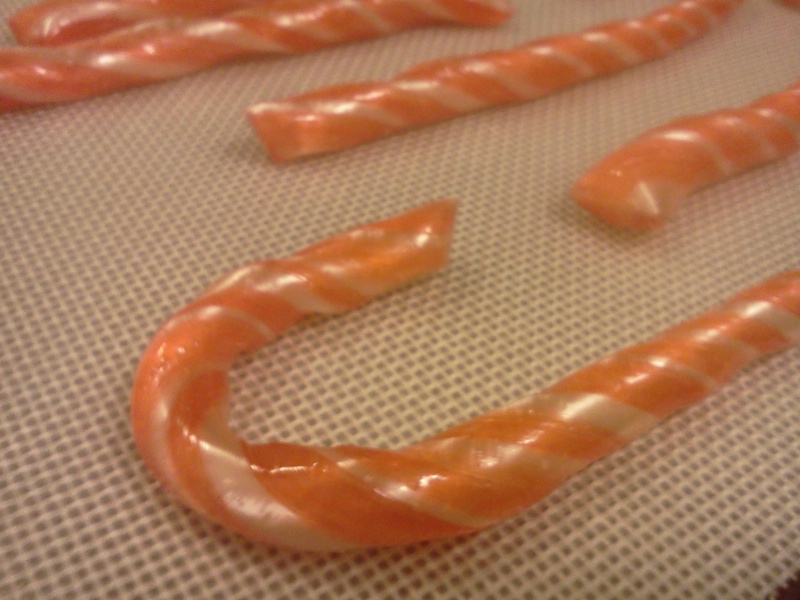 Tart Orange Candycanes